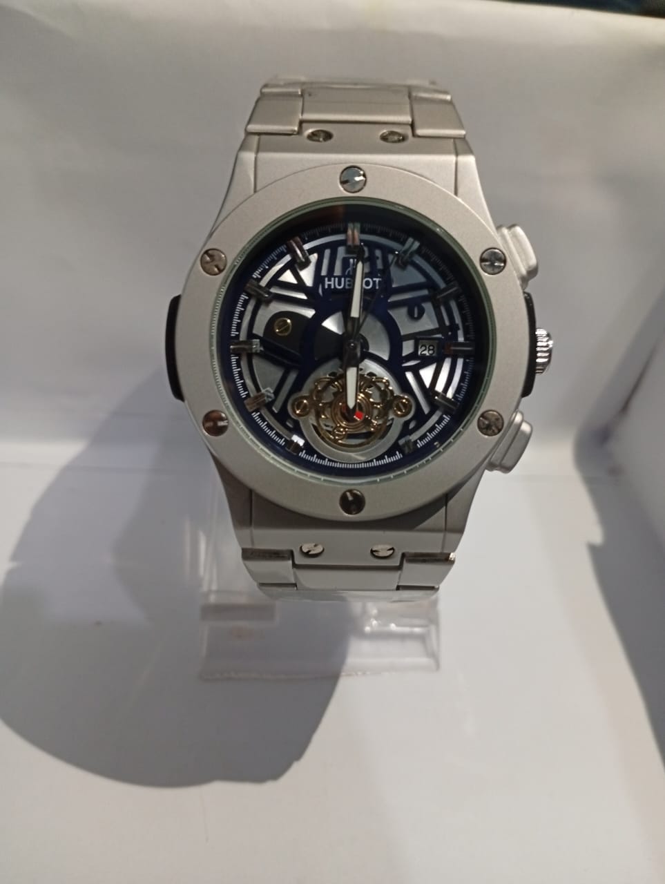 Hublot-inspired Skeleton Dial Watch